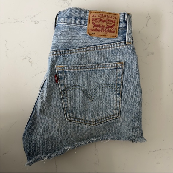 Levi's Pants - Levi's 501 Denim Cutoff Shorts